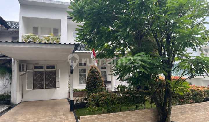 Rumah 2 Lantai Siap Huni SHM Depan Taman di Cluster Bukit Golf Hijau Sentul City Bogor 1