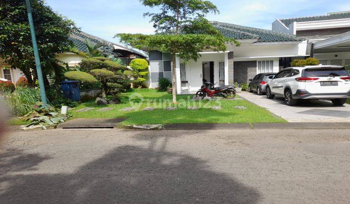 Rumah Downslope Bagus  Dengan Halaman Luas Di Cluster Bukit Golf Hijau, Sentul City, Bogor 1