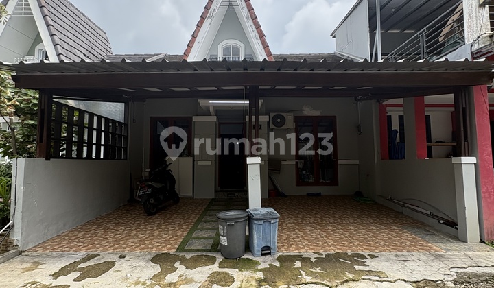 Rumah 1 Lantai Siap Huni dengan Mezanine SHM Dekat ke Taman Budaya di Cluster Taman Venesia Sentul City Bogor