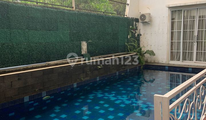Rumah Siap Huni 2 Lantai Dengan Private Pool Shm Di Cluster Lakeside Sentul City Bogor