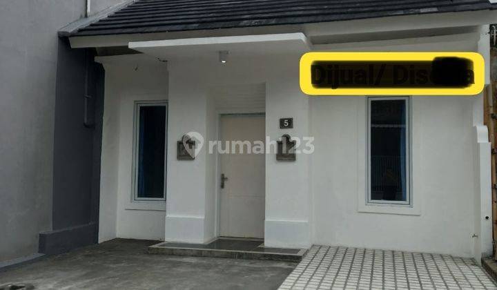 Rumah 1 Lantai Siap Huni Furnish Shgb Di Cluster Taman Tampak Siring Sentul City Bogor 1