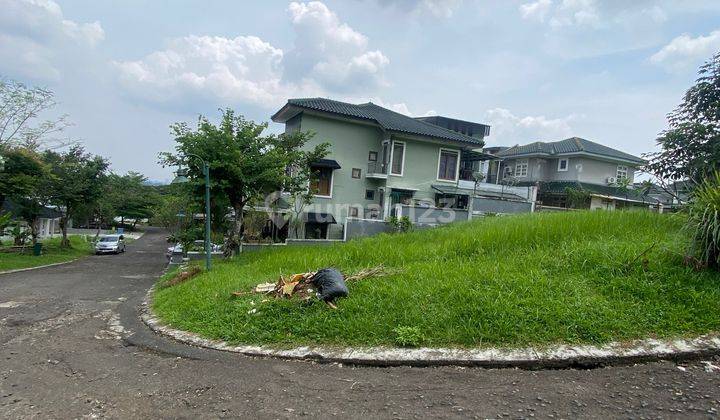 Kavling Siap Bangun Hoek Dengan View Pegunungan Shm Di Cluster Bukit Golf Hijau Sentul City Bogor 1