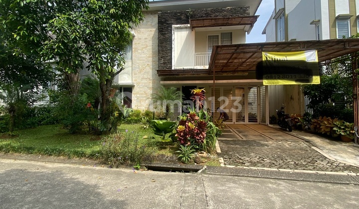 Rumah Asri Siap Huni 2 Lantai Dengan View Pegunungan Dekat Ke Pintu Tol Shm Di Cluster Taman Yunani Sentul City Bogor 2