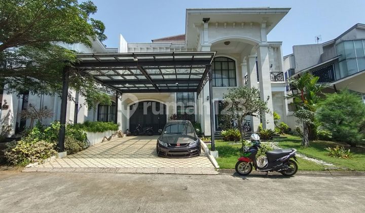 Premium SHM House in the Front Cluster Near Toll Gate in River View Cluster Sentul City Bogor.