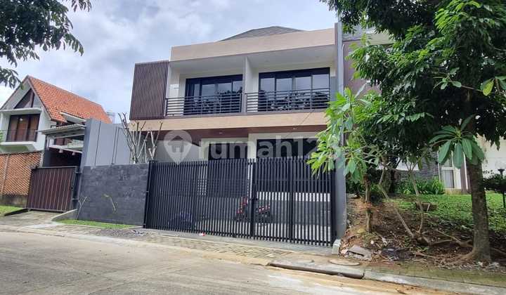 Rumah 2 Lantai Dengan View Gunung Dan Sungai Shgb Di Cluster Santorini Sentul City Bogor 1