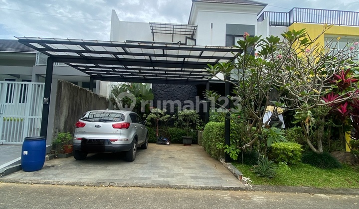 Rumah 2 Lantai Bagus Siap Huni View Gunung Shm Di Cluster Santorini Sentul City Bogor