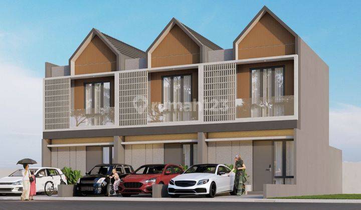 Rumah keren 2 lantai dekat stasiun Citayam Depok.ede 2