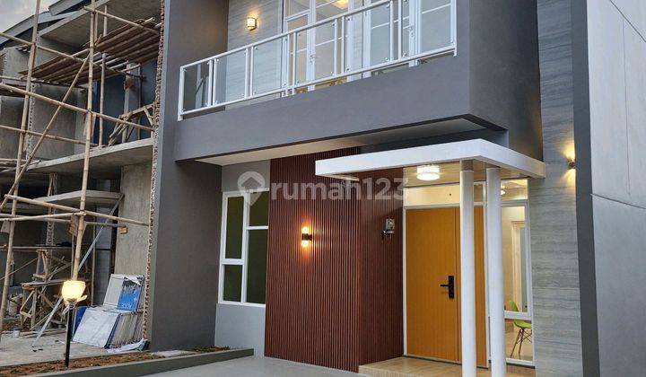 Cluster Cukup Bayar 2 Juta Dapat Rumah Cantik 2 Lantai Dekat Bsd 1