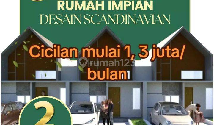 Rumah Murah Dibogor Cicilan Mulai Satu Jutaan.ede 1