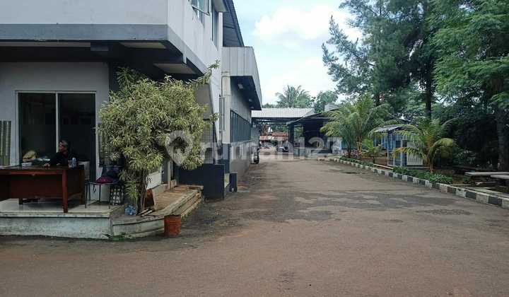 Warehouse for Sale with SHM Title, Ready to Use, 40ft Container Access, Near Toll Gate in Sentul, Bogor. ivnefa