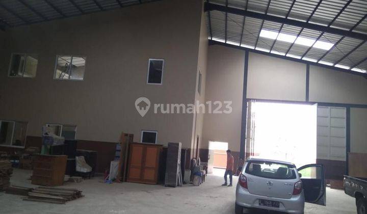 DISEWAKAN CEPAT GUDANG TANAH LUAS JLN LEBAR MASUK CONTAINER 40FT DEKAT ALAM SUTERA, TANGERANG KOTA. Simonefa 2
