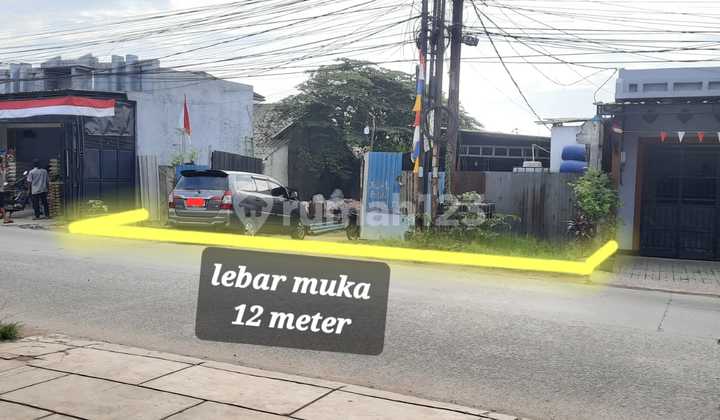 Kavling Di Area Ramai. Sekitar 15 Menit Dari Eavara Mall Bsd