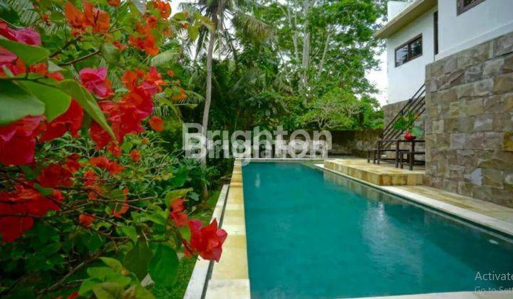 2 BEAUTIFUL & BEAUTIFUL VILLAS WITH RIVER VIEW, IN MAS UBUD GIANYAR, BALI, NEGOTIABLE UNTIL DEAL 2