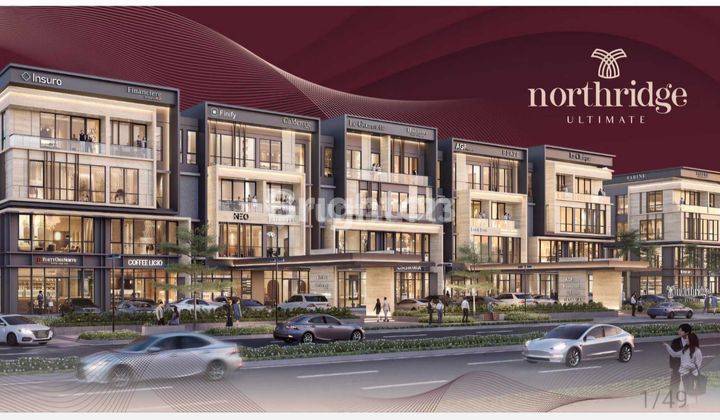 NORTHRIDGE ULTIMATE, STUDIO LOFT & SHOP HOUSE, LOKASI SANGAT STRATEGIS. STOK TERBATAS 1