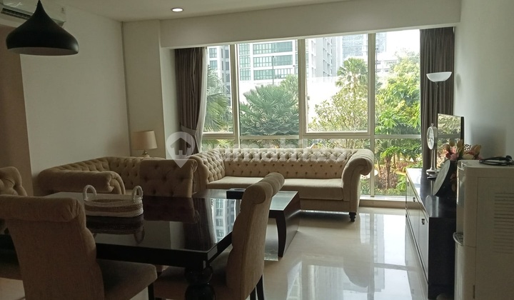 Disewa Apartemen Setiabudi Sky Garden 3Br Uk136m² Furnished view Swimming pool at Jakarta Selatan 
