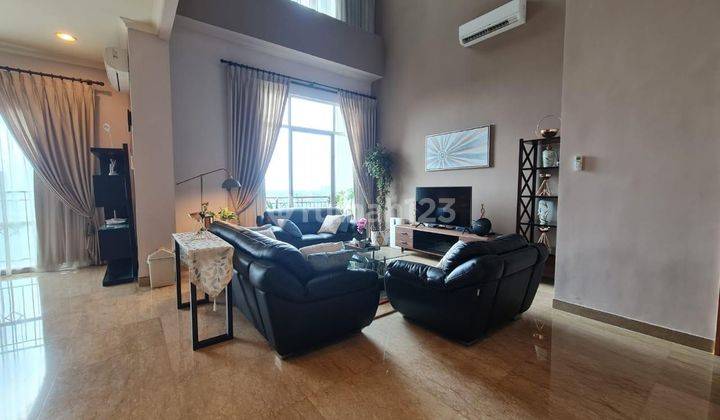 Disewa Apartemen Senayan Residence Penthouse 4Bedrooms Uk305m2 , Best View , Elegant Interior At Jakarta Selatan 1