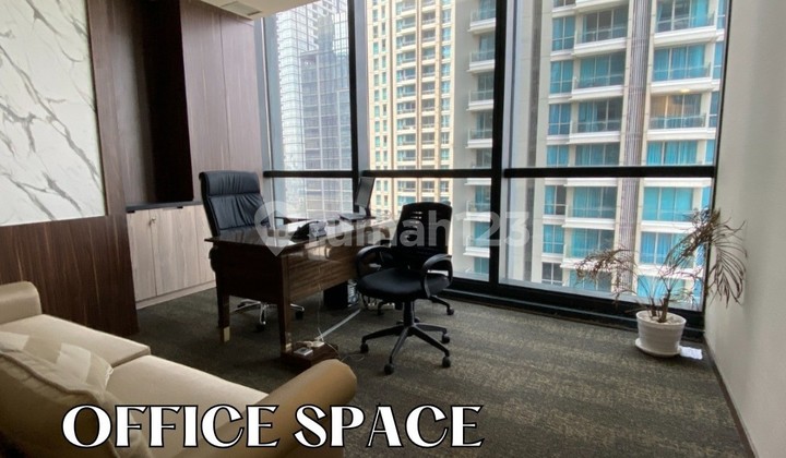 Disewa Office Space District 8 SCBD uk300m2 Full Furnish Jaksel