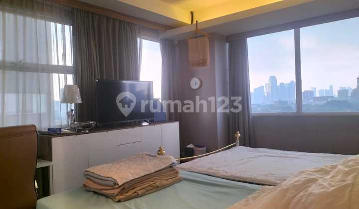 For Rent Apartment 1 Park Residence 3BR size 138m2 Furnished in South Jakarta 2