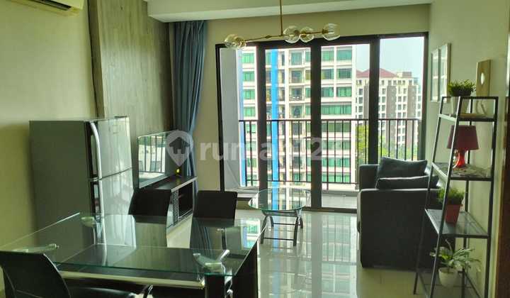 For Rent Hampton's Park Apartment 1BR 52m² Furnished in South Jakarta
