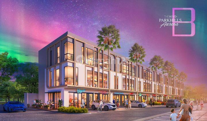 Ruko Hive Park Hills Aurora At Lippo Karawaci , NUP Segera 