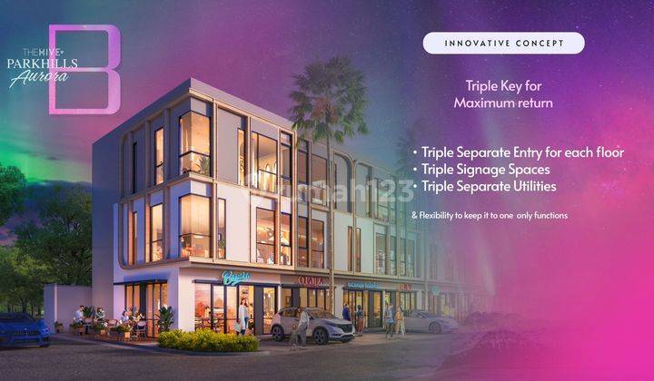 Ruko park serpong Lippo Karawaci NUP Segera  1