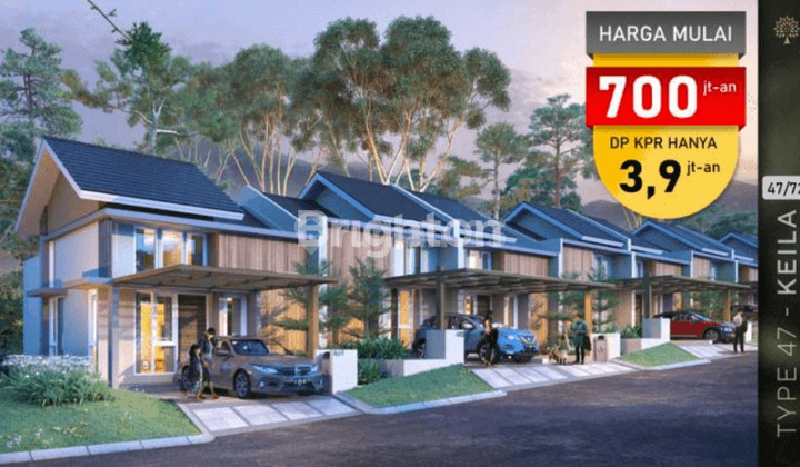 RUMAH DI GRAND DUTA CITY SELATAN JAKARTA TYPE KEILA Cluster CASCADA 1