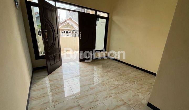 Rumah 1 Lantai Nirwana Eksekutif, Siap Huni, Row Jalan 3mbl 2