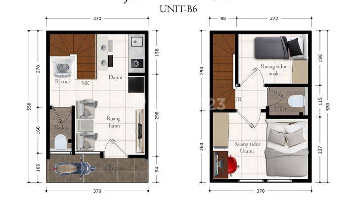 Rumah  Murah Di Gunung Sahari Harga 470 jutaan  Jakarta Pusat. 2