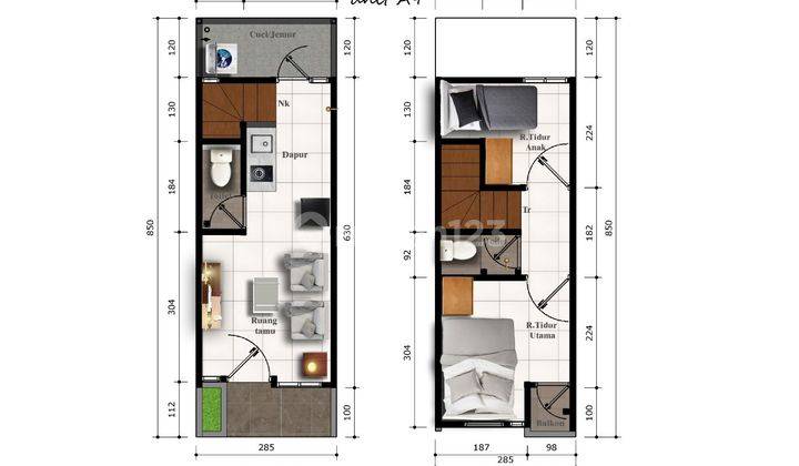 Rumah Baru Harga murah Mulai 450 jutaan di Sunter Dekat JISS kota Jakarta utara 2