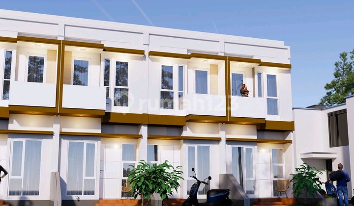 New House Non Carport Motorcycle Access. in Kayu Manis, Matraman, East Jakarta. 2