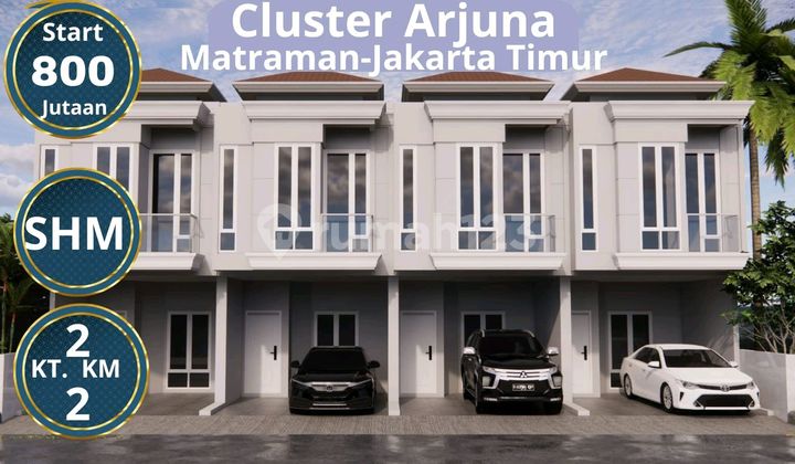 New House for Sale in Flood-Free Location. Close to Toll Gate in Matraman, East Jakarta. New House for Sale in Flood-Free Location. Close to Toll Gate in Matraman, East Jakarta.