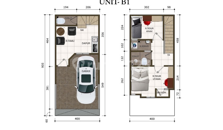 New House for Sale in Flood-Free Location. Close to Toll Gate in Matraman, East Jakarta.