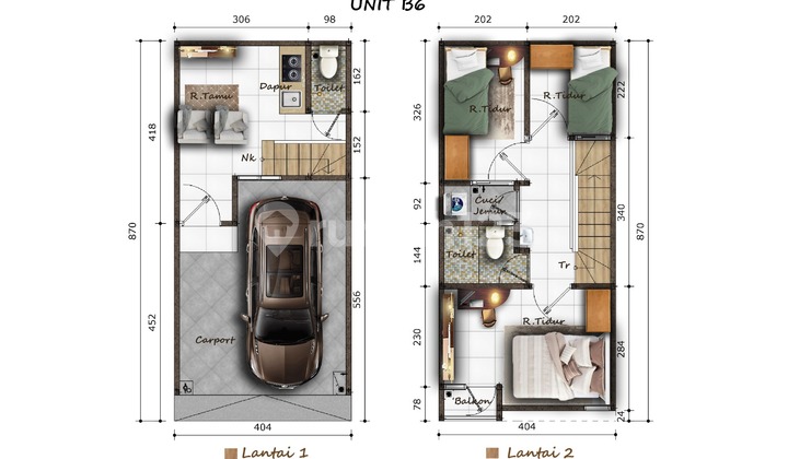 Rumah.baru.di.percetakan Negara Rawasari Cempaka Putih. Jakarta Pusat