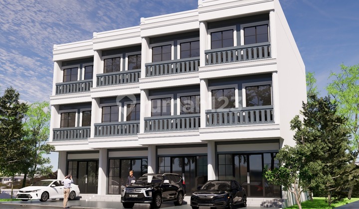 For Sale: Roadside Shophouse on Main Road. Strategic Location in Rawasari Area. Central Jakarta.