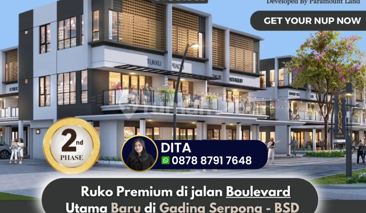 Pasadena Square North Ruko 3 Lantai di Kawasan Bisnis