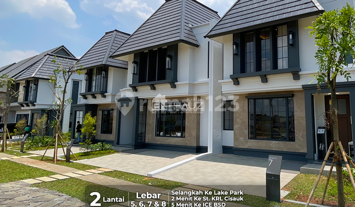 Hortis Rumah Bergaya Paris 1m Di Bsd Dekat Aeon Mall