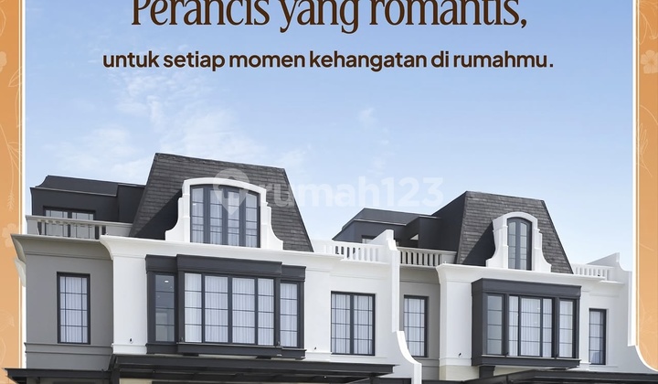 Bellefont East Gading Serpong Rumah Mewah Attic Gaya Paris