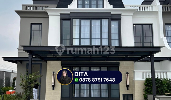 Rumah Bellefont East Konsep Paris Mewah 3 Lantai Gading Serpong
