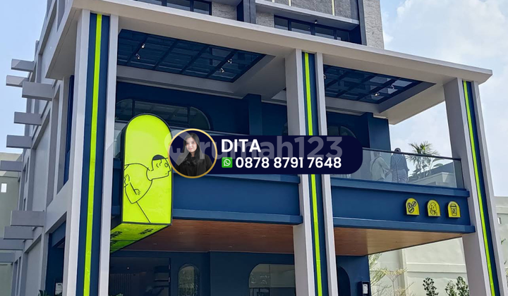 Ruko Carson Hadap Jalan Boulevard 3 Lantai Free Ppn