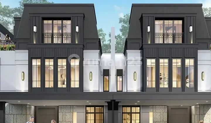 Altadena Residence Rumah Bergaya Paris Konsep Attic 2