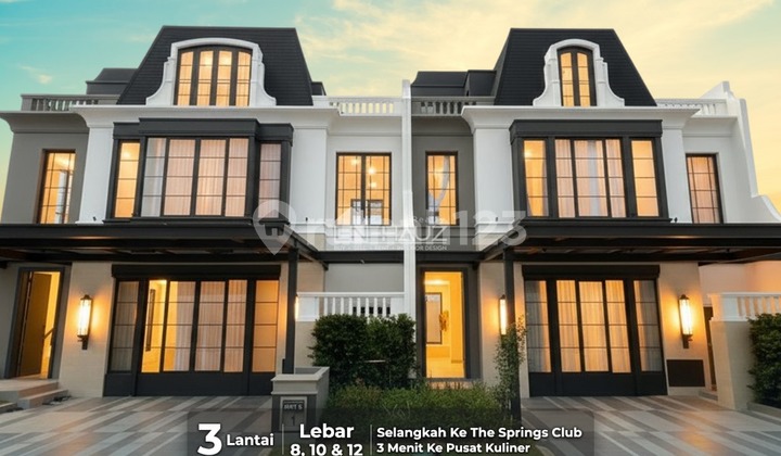 Bellefont Rumah Mewah 3 Lantai Best Seller Gading Serpong