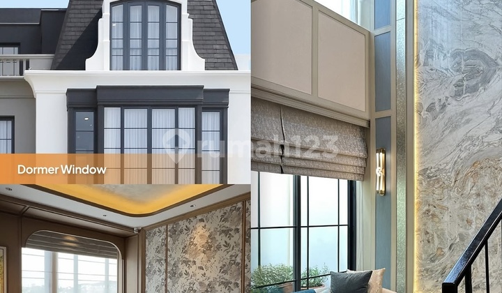 Bellefont East Gading Serpong Rumah Mewah Attic Gaya Paris