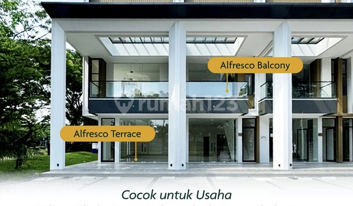 Menteng Studio Loft Shop House Facing Boulevard Il Lago Street 2