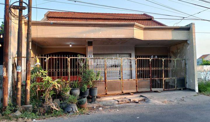 RUMAH HITUNG TANAH 13jt/m DEPAN KALI NOL JALAN RAYA GUNUNG ANYAR  1