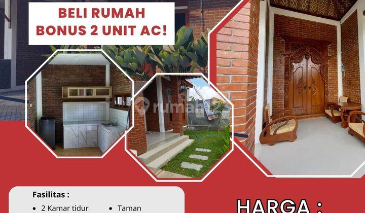 Rumah Bonus 2 Unit Ac Dekat Pasar Exit Tol Jogja Semarang  1