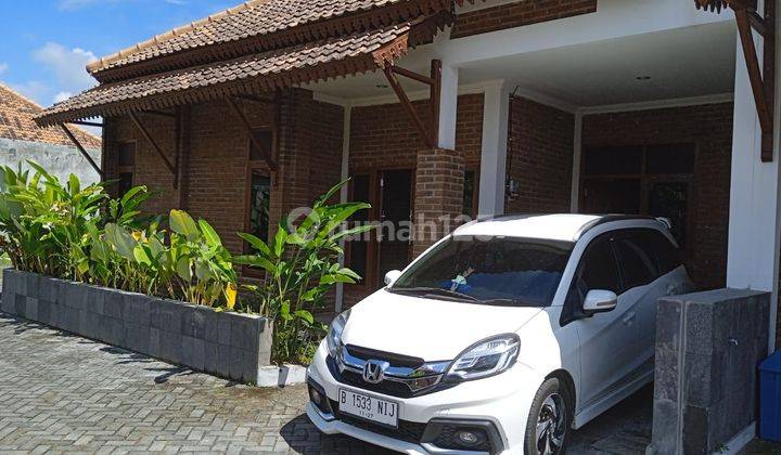 Rumah Etnik Jawa Dekat Tugu Jogja Dan Malioboro, Sertifikat Ready 2