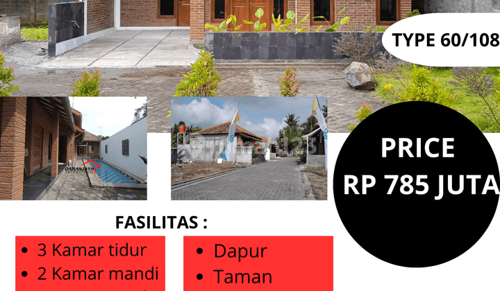 Rumah Murah Jogja Dekat Dengan Tempat Wisata, Kuliner Jogja, Buruan Sisa 3 Unit Lagi  2