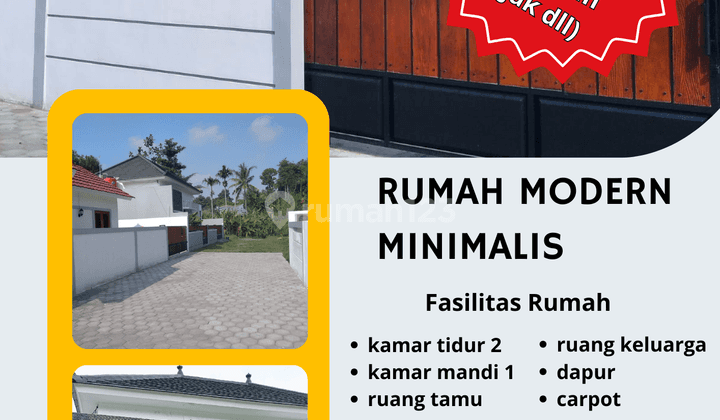 Rumah Minimalis Modern, Dekat Pusat Perkantoran Dan Pendidikan 1