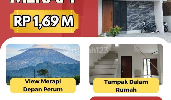 Akhir Tahun Spesial Rumah Mewah 2 Lantai View Merapi 1