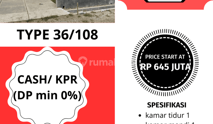 Rumah Murah Dekat Malioboro, Bonus Minipool Siap Kpr 1